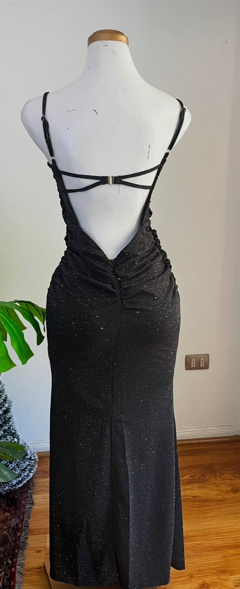 Vestido Femme Fatale glitter