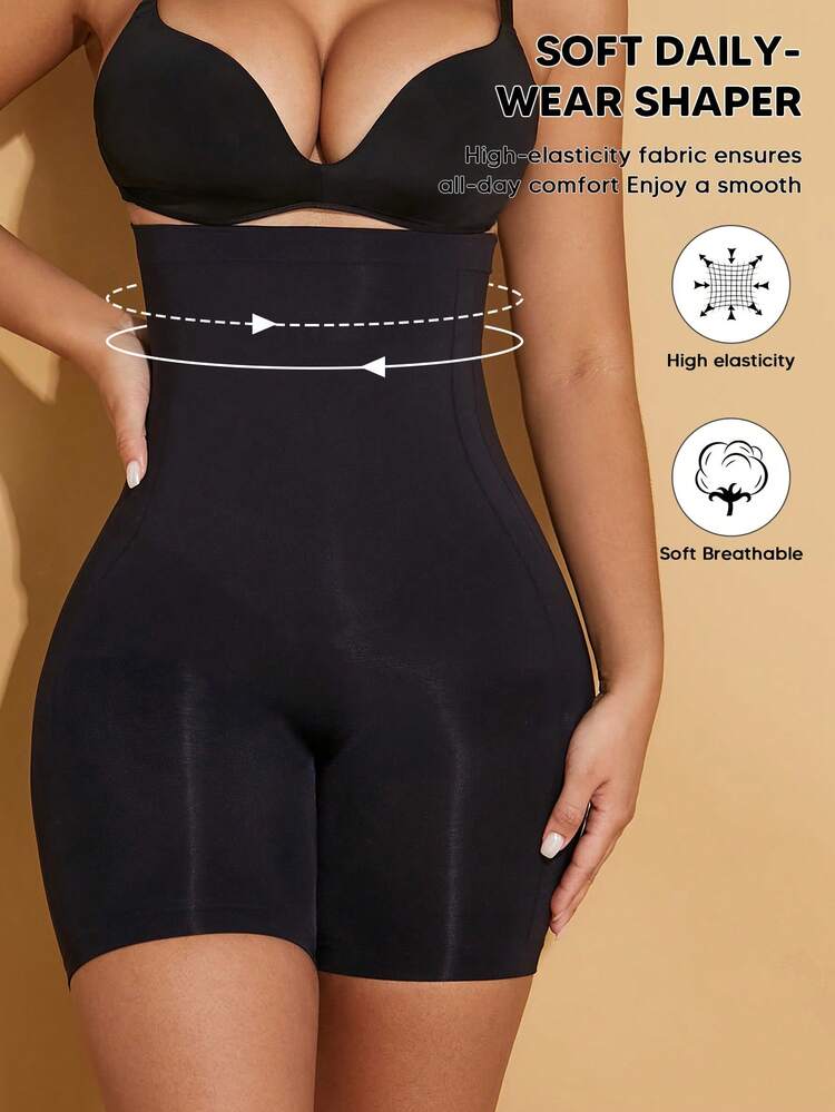 Short Faja control abdominal negro