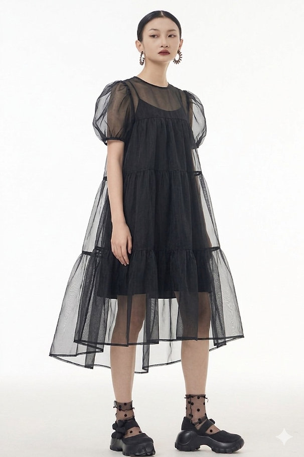 Vestido Revenge - Mesh Attack