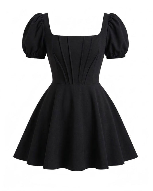 Vestido Blossom Negro
