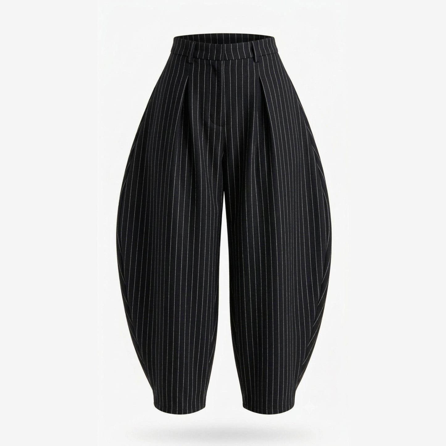 Pantalón Barrel Negro