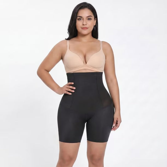 Short faja control abdominal beige