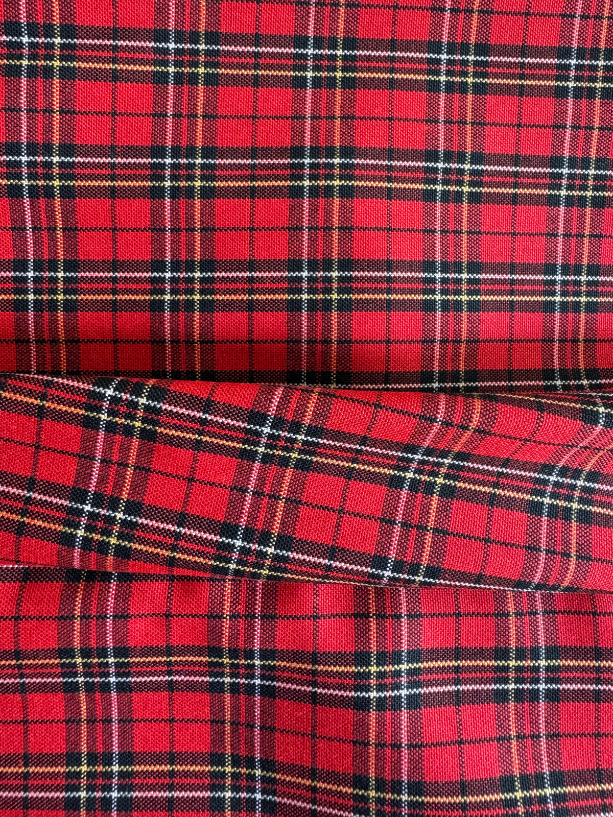 Pantalón Carrot tartan Rojo