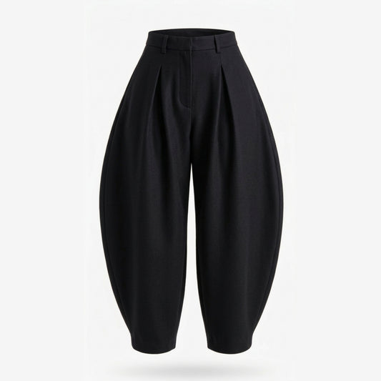 Pantalón Barrel Negro