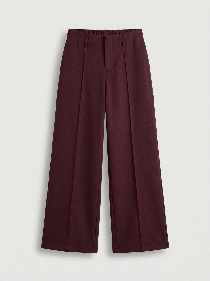 Pantalón Zentric Burdeo