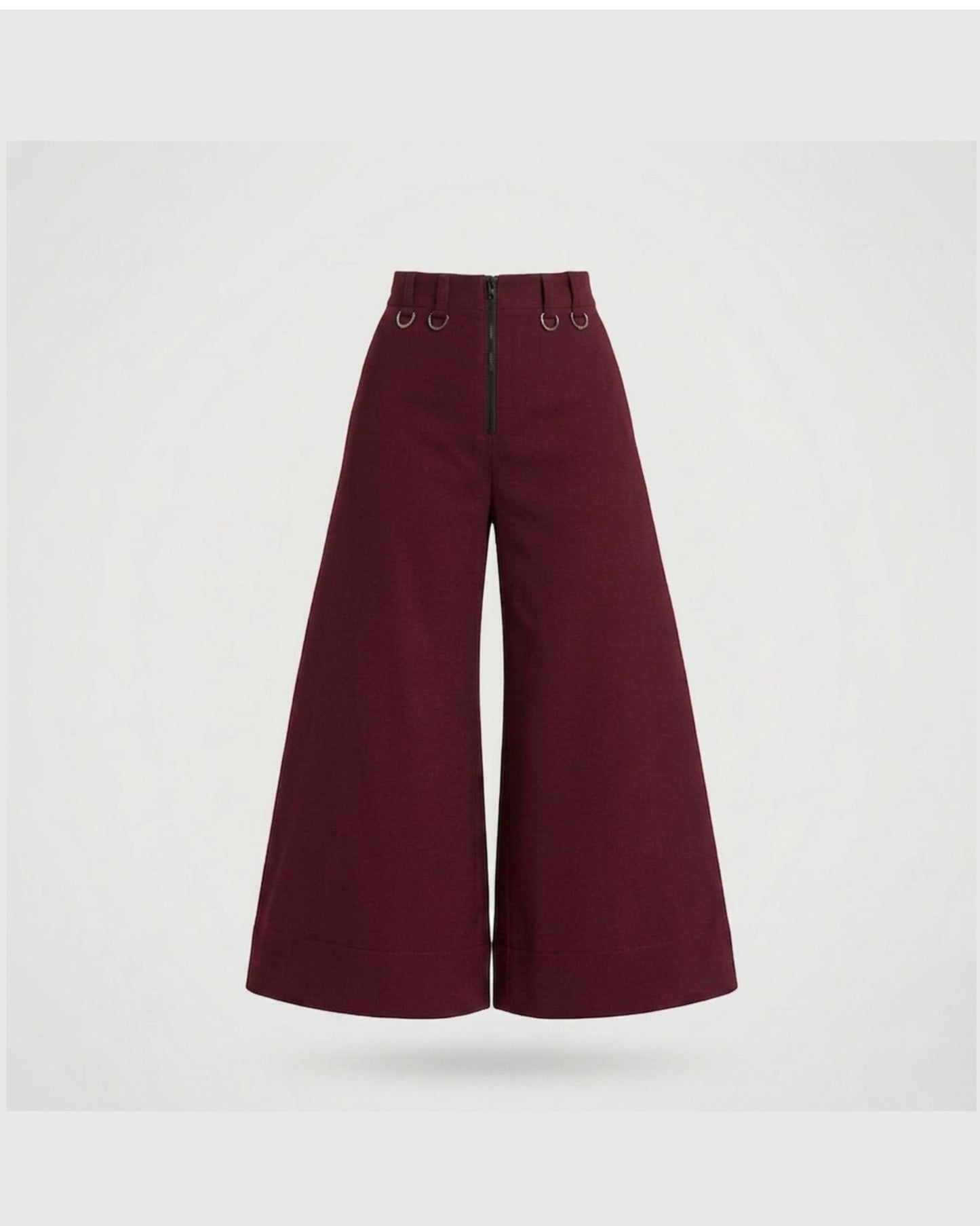 Pantalón Palazzo WideJuku Burdeo