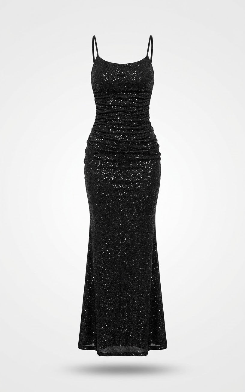Vestido Femme Fatale glitter