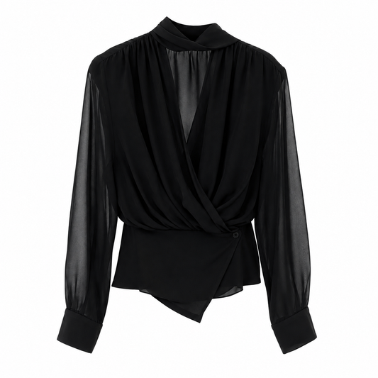 Blusa Jagger negra