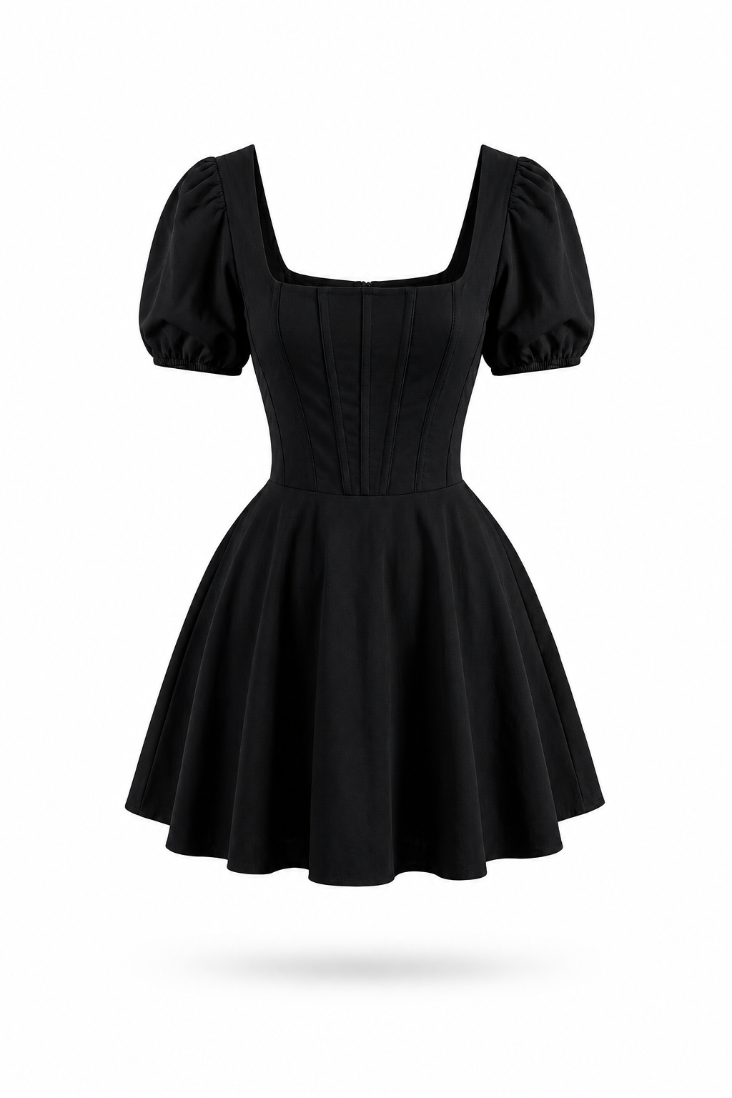 Vestido Corset Blossom Negro
