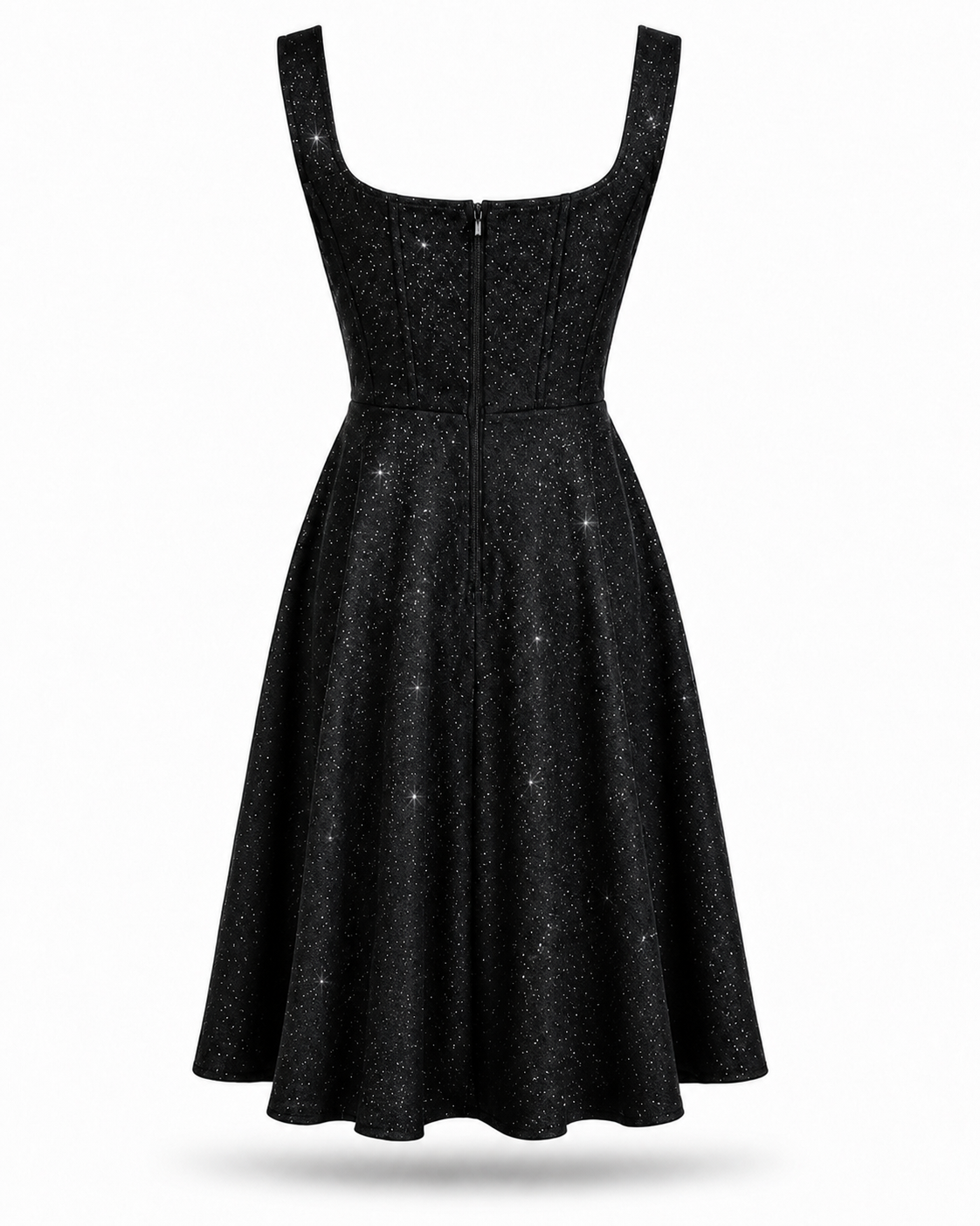 Vestido Corset MIDI Glitter