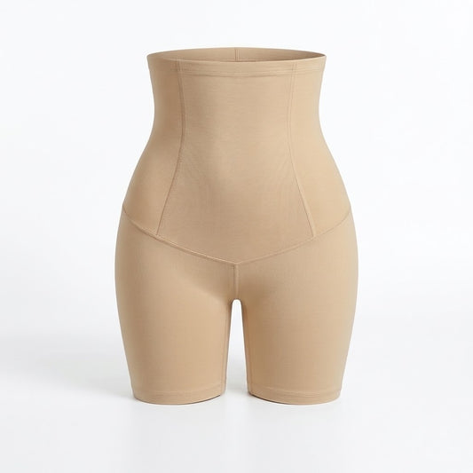 Short faja control abdominal beige