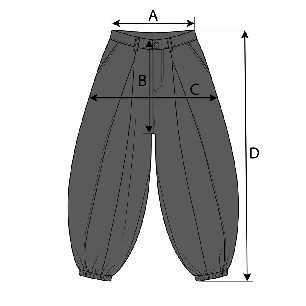 Pantalón Toshiko black UNISEX