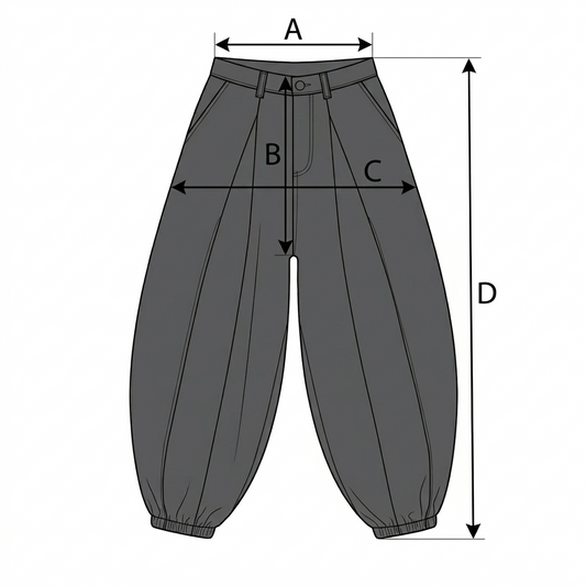Pantalón Toshiko black UNISEX