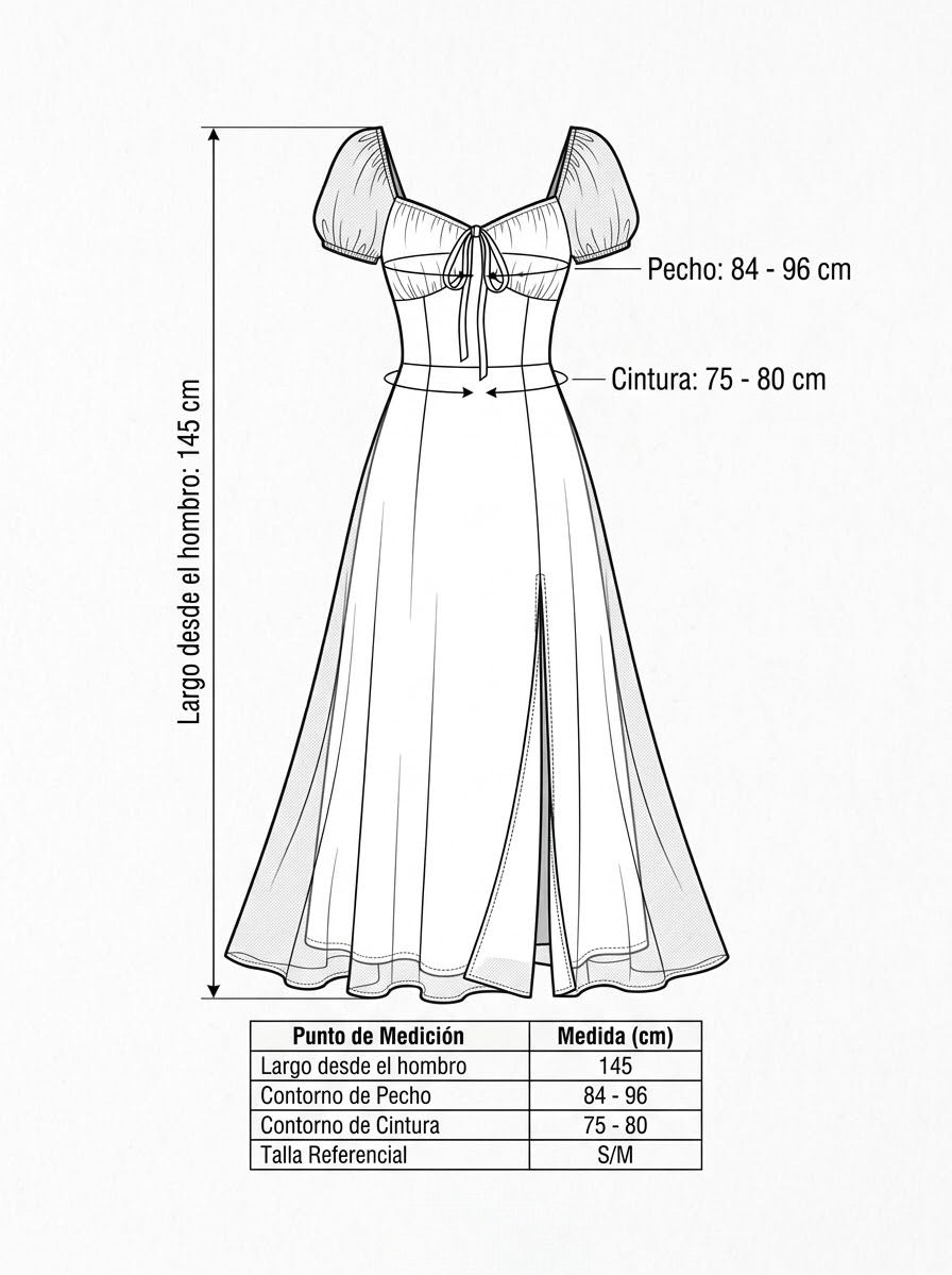 Vestido Ofelia Negro