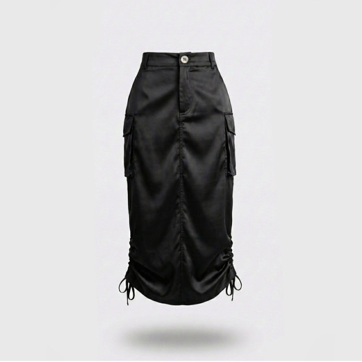 Falda Cargo Siren negra