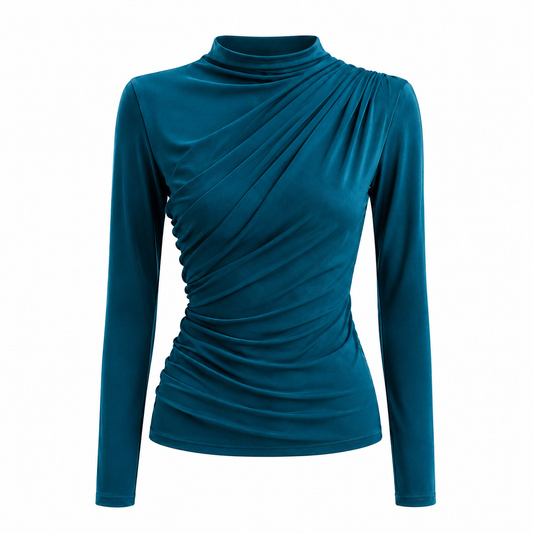 Blusa Skyline Petróleo