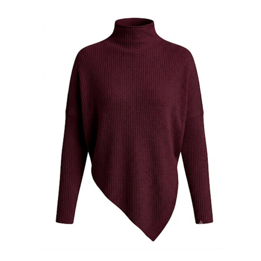 Sweater Vértice Burdeo