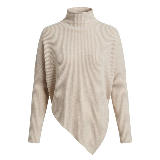 Sweater Vértice Crema