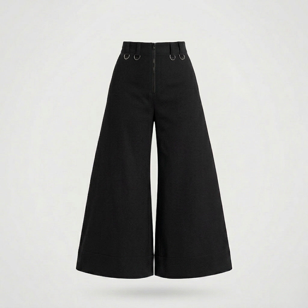 Pantalón Palazzo WideJuku Negro