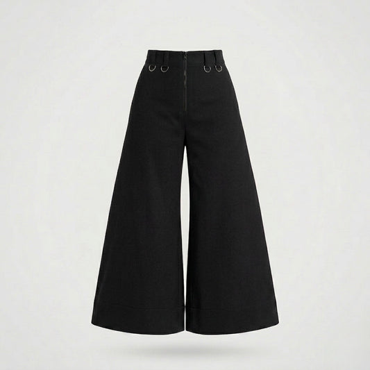 Pantalón Palazzo WideJuku Negro